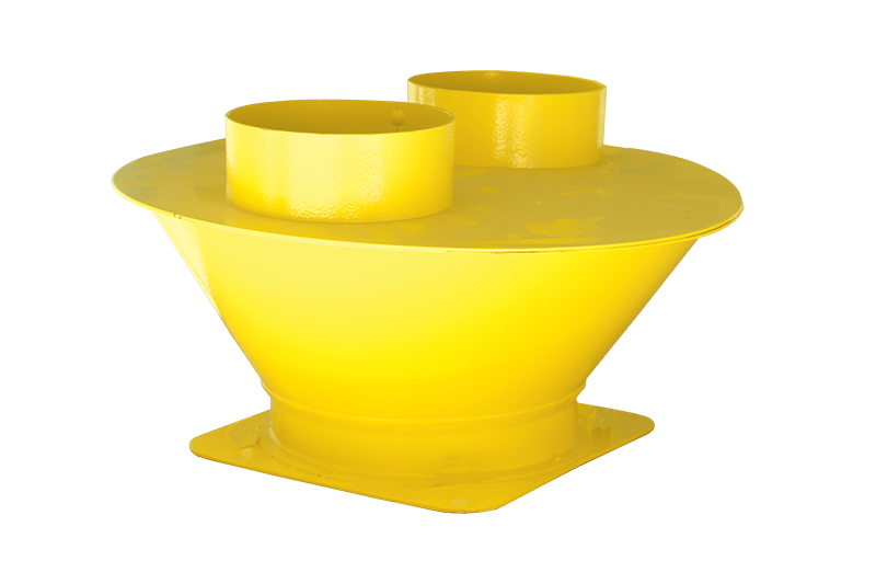 6-2 × 4 Flange Reduction