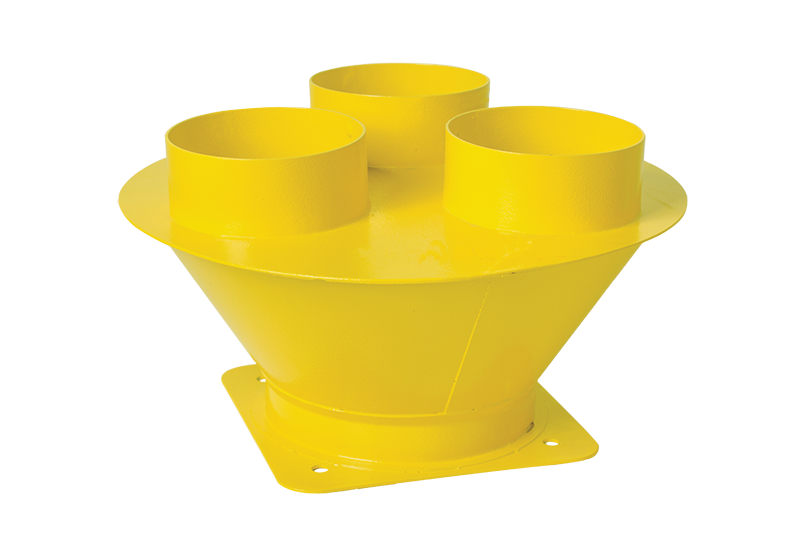 Redução Flange 6-3×4